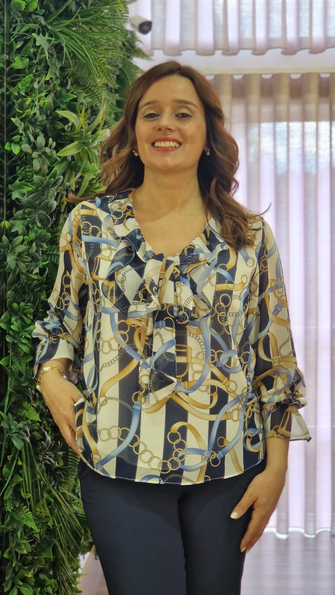 Blusa Silvina Campos