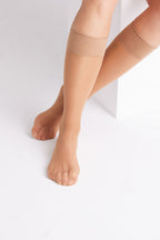 Pack de 2 mini-meias 20 denier Ysabel Mora 15122 bege