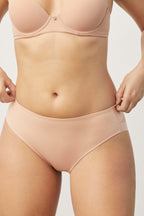 Braga de microfibra com tule Ysabel Mora 19601 nude