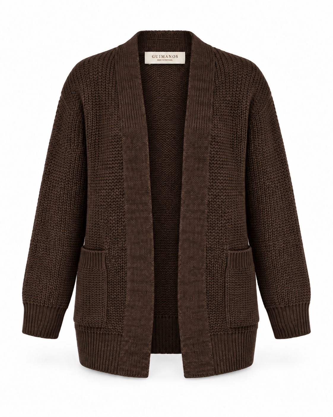 Cardigan Ponto Arroz — Guimanos | Rosa