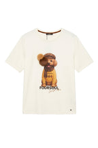T-Shirt Loose Sporty Country — Foursoul | Cru frente