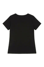 T-Shirt com Painel — Foursoul | Preto costas