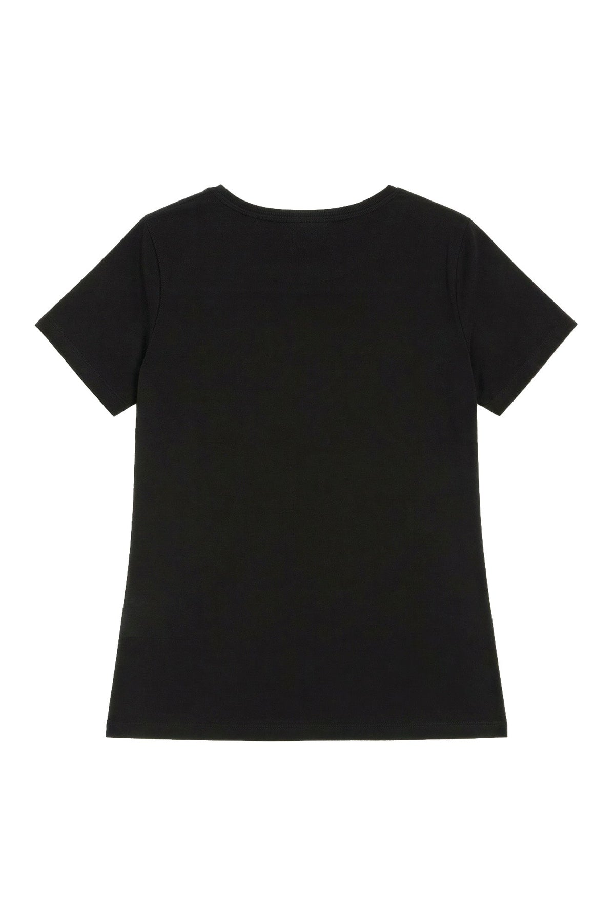 T-Shirt com Painel — Foursoul | Preto costas