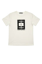 T-Shirt com Painel — Foursoul | Cru frente