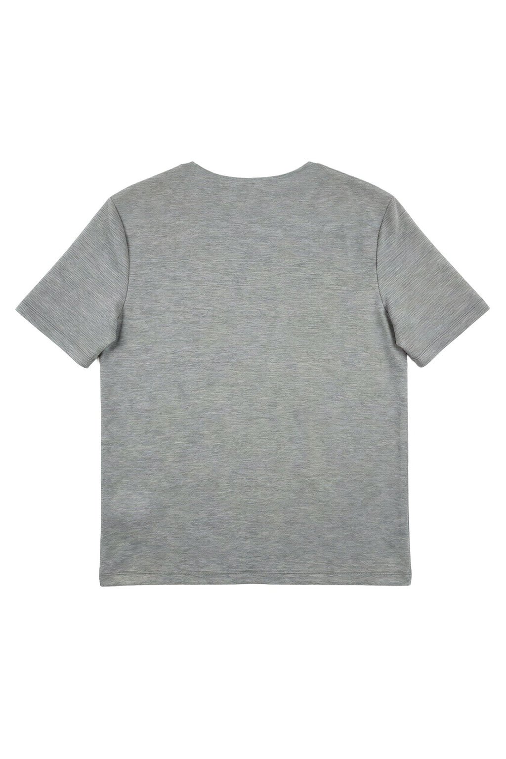 T-Shirt com Painel — Foursoul | Cinzento costas