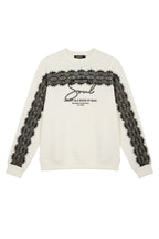 Sweat com Fita de Renda Foursoul | Cru