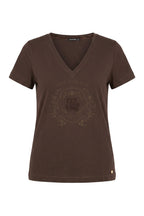 T-Shirt Urban Nomad — Foursoul | Castanho frente