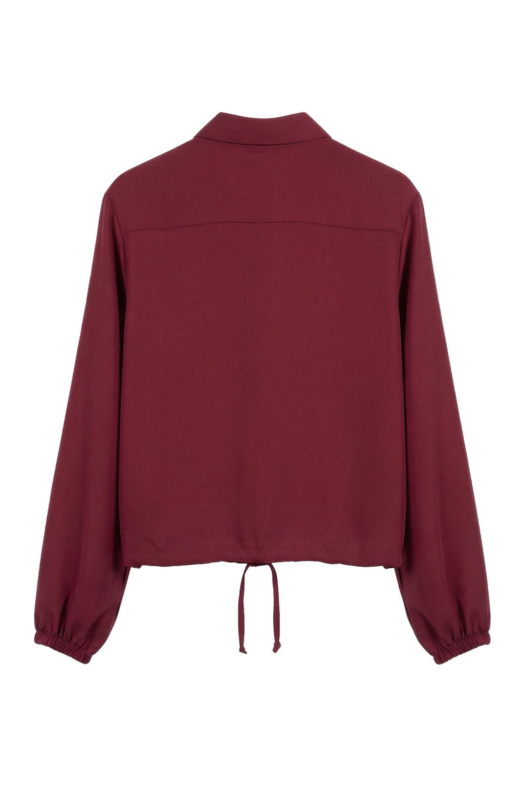 Camiseiro com Ajuste Liso — Foursoul | Bordeaux costas