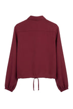 Camiseiro com Ajuste Liso — Foursoul | Bordeaux costas