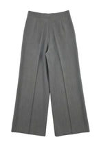 Calça Pantalona com Fecho Lateral Foursoul | Cinzento