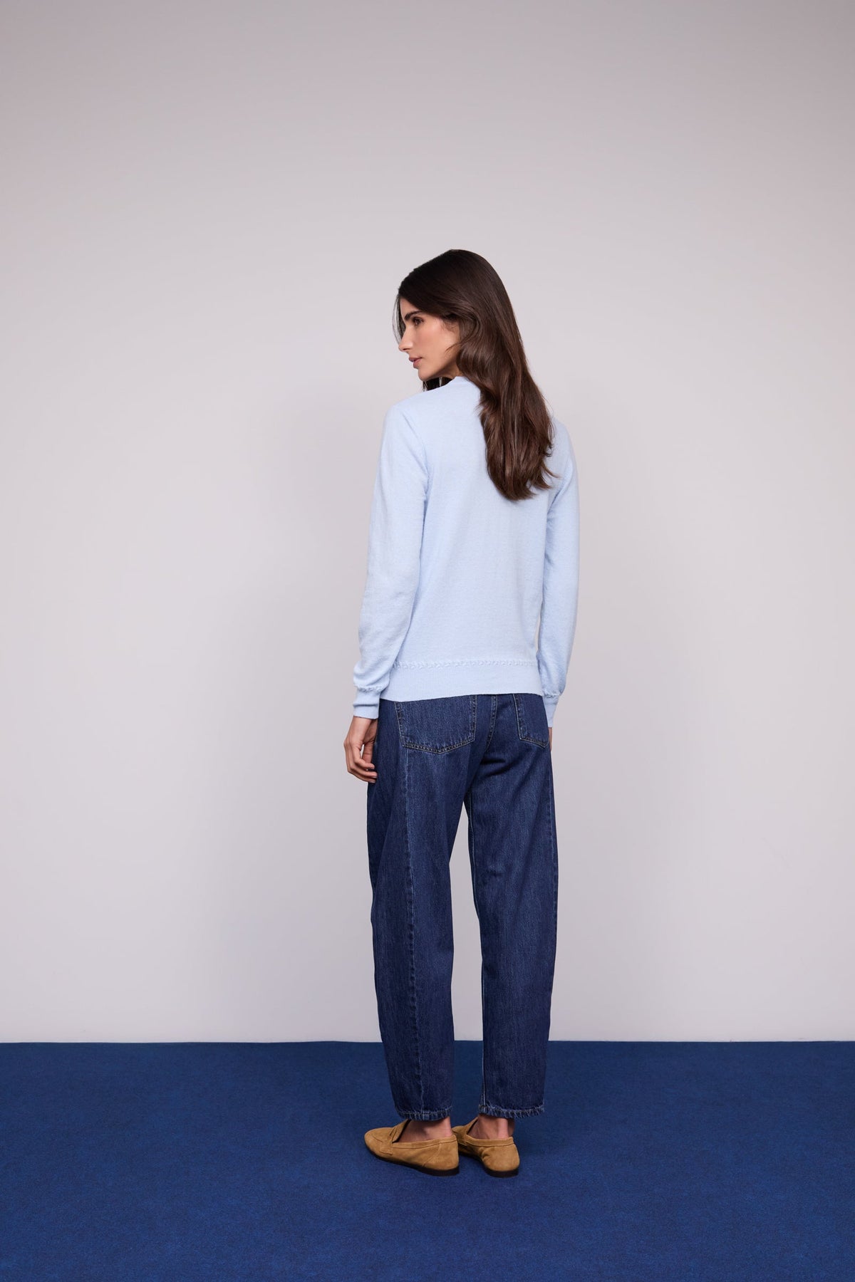 Camisola Malha Fina Caxemira — Guimanos | Look
