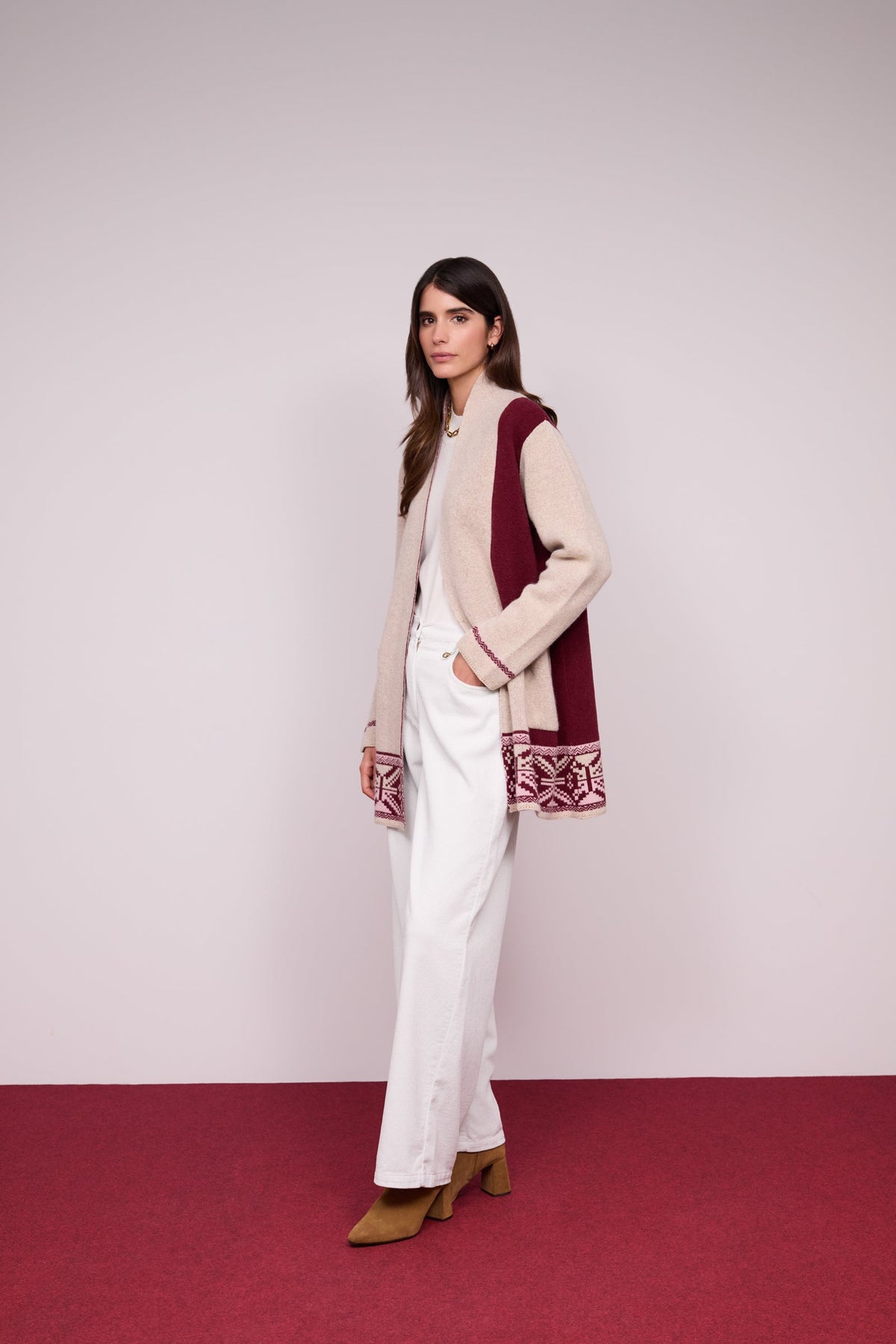 Cardigan Jacquard — Guimanos