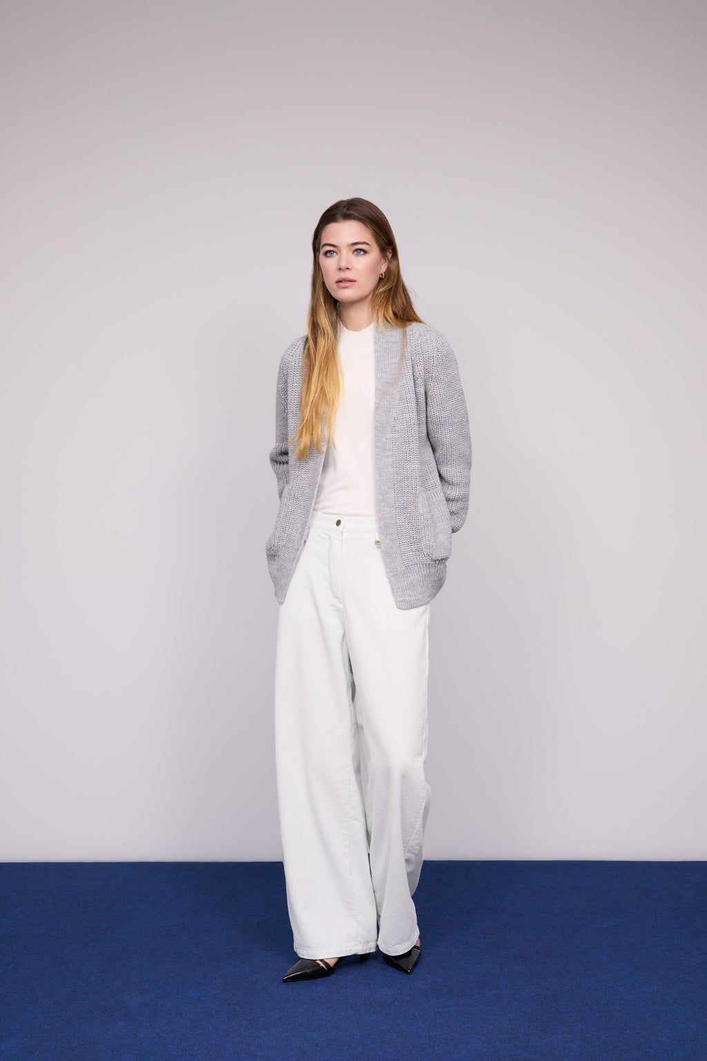 Cardigan Ponto Arroz — Guimanos | Look