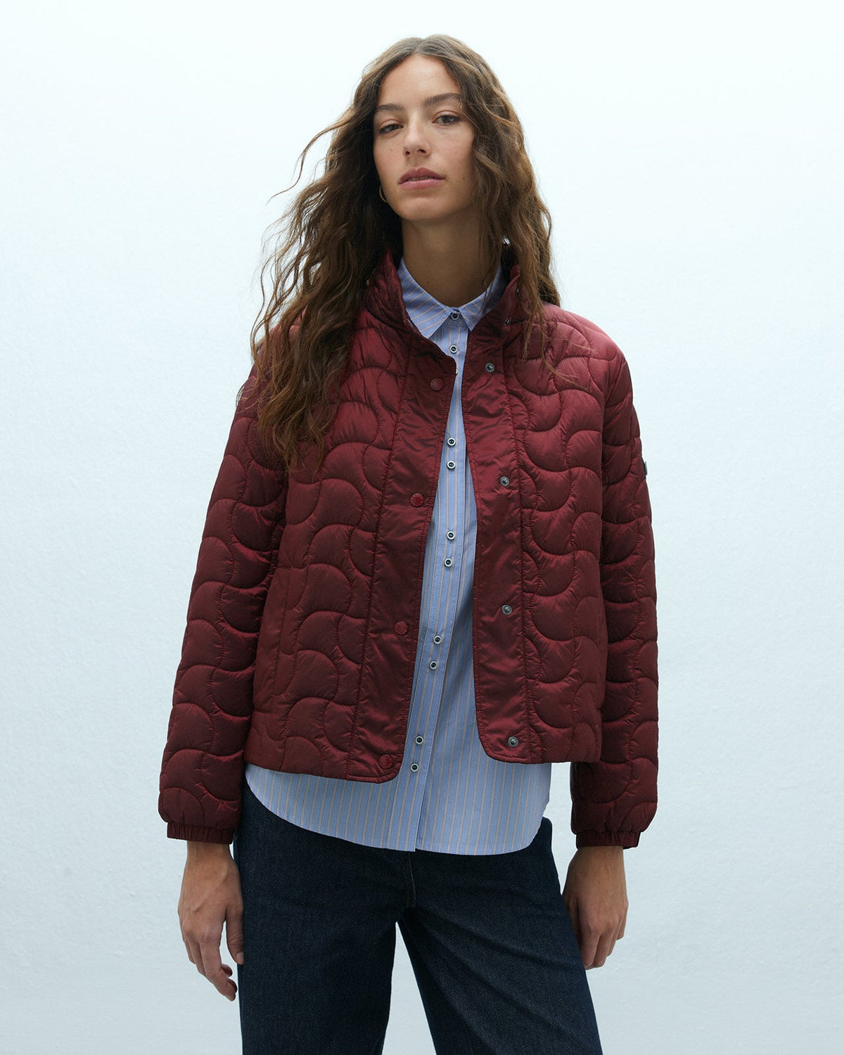 Parka Curta — Andam | Vermelho