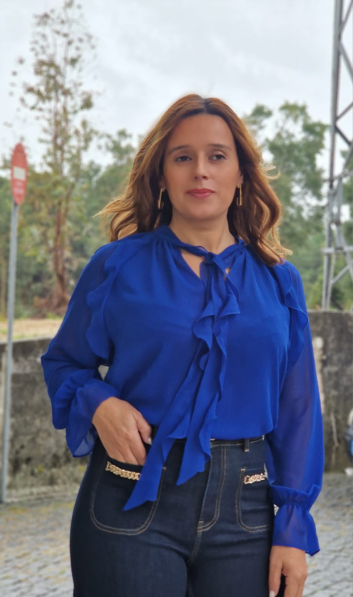 Blusa Silvina Campos