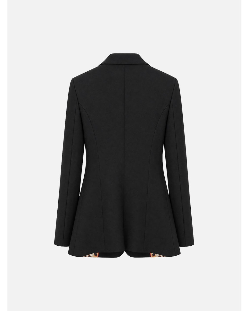 Blazer preto com pormenor de missangas Scripta - detalhe