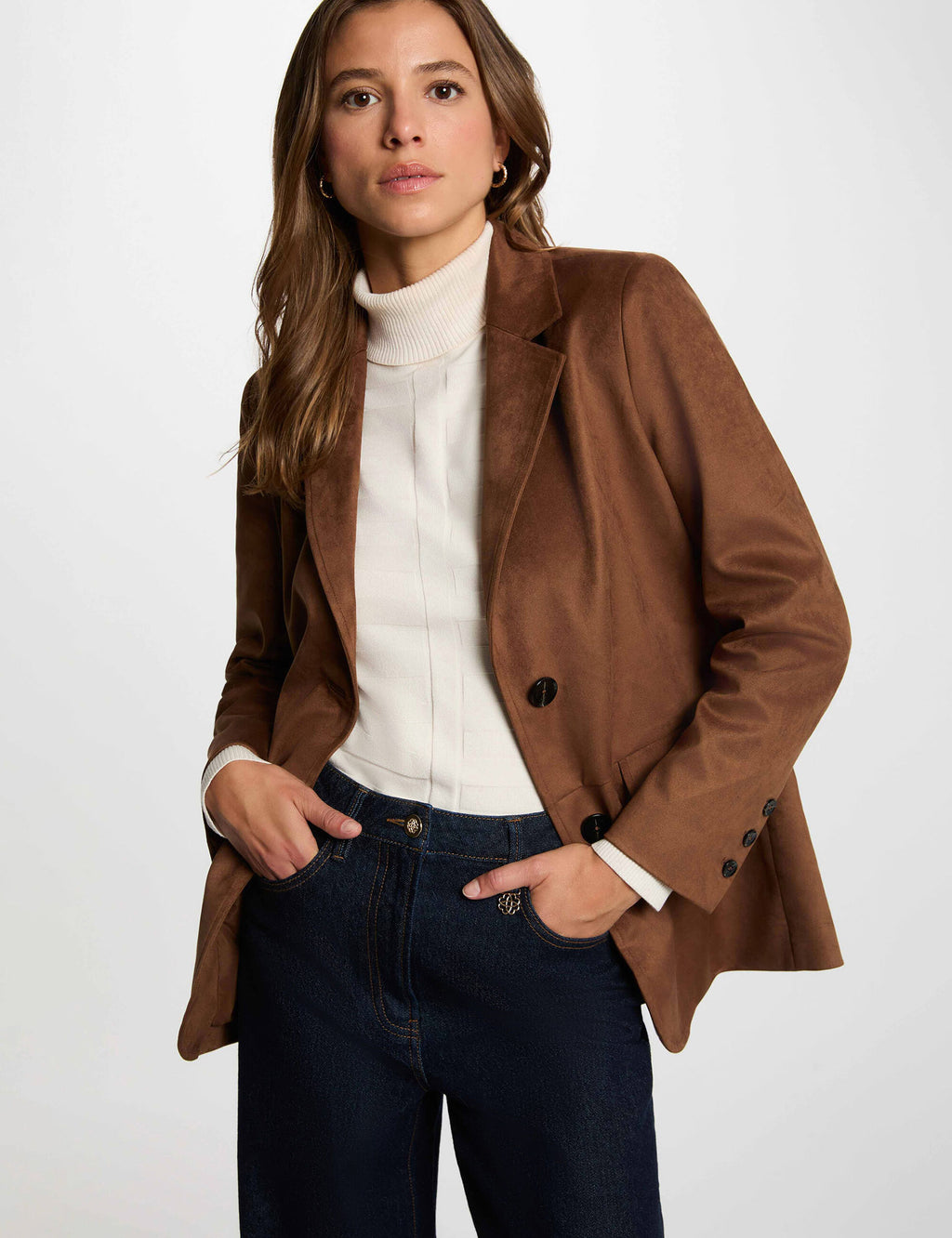 Blazer em Camurça — Morgan | Canelle