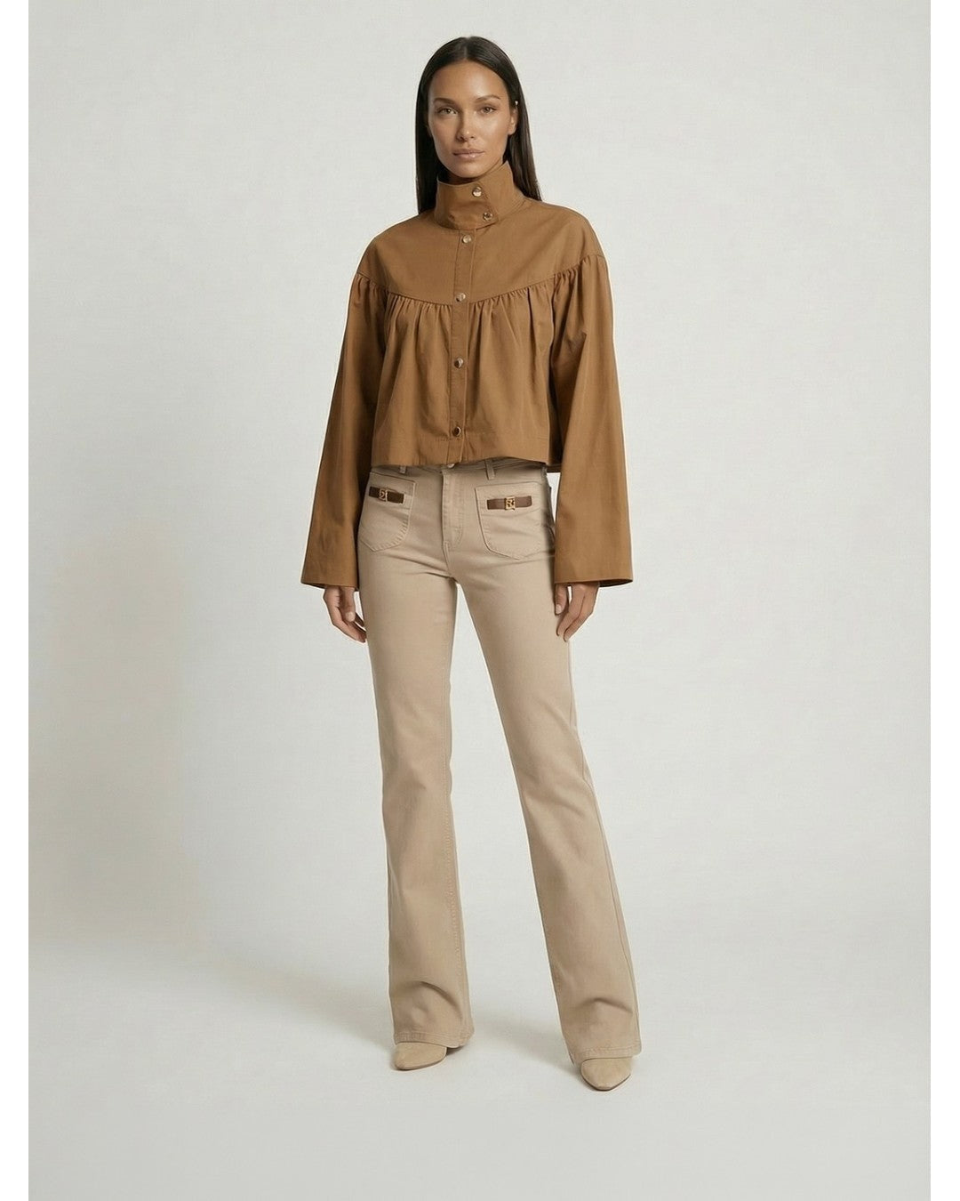 Calça de Sarja — Scripta | Vista traseira
