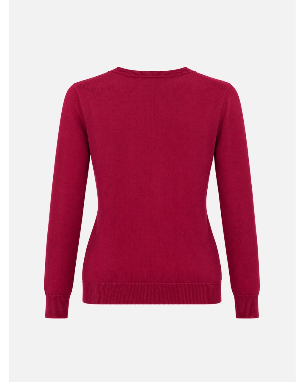 Camisola de Malha com Decote V — Scripta | Lateral