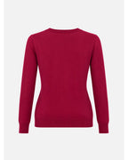 Camisola de Malha com Decote V — Scripta | Lateral