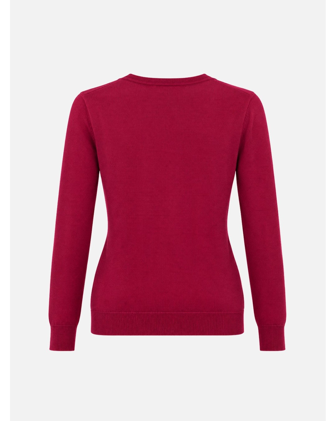 Camisola de Malha com Decote V — Scripta | Lateral