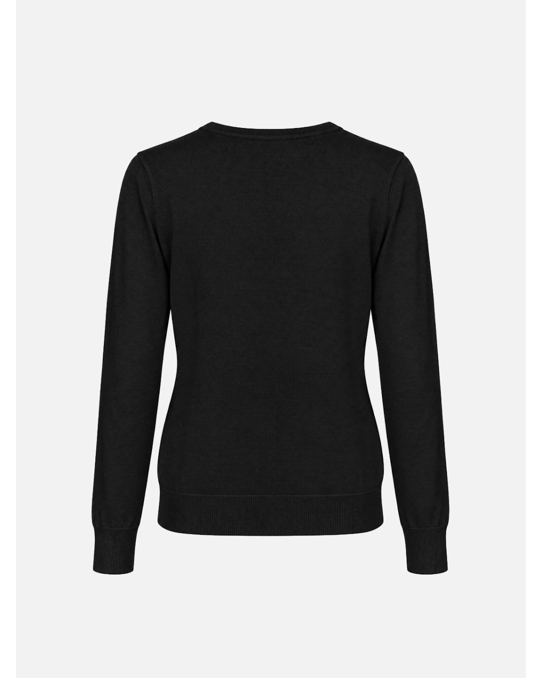 Camisola de Malha com Decote V — Scripta | Costas