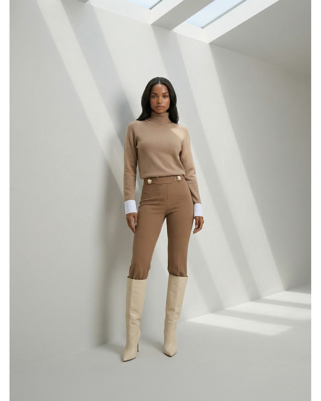 Camisola de Malha Bicolor — Scripta