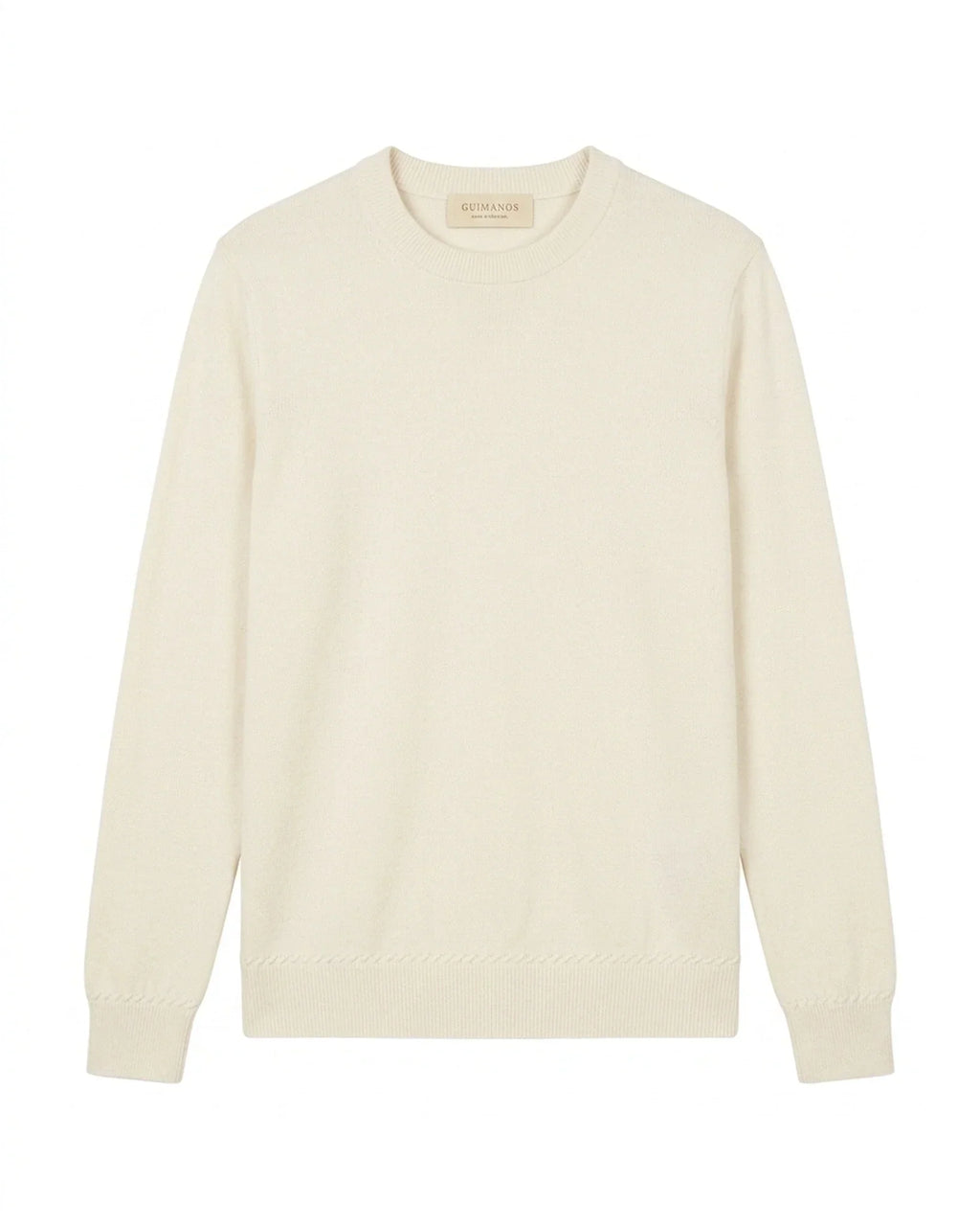Camisola Malha Fina Caxemira — Guimanos | Verde