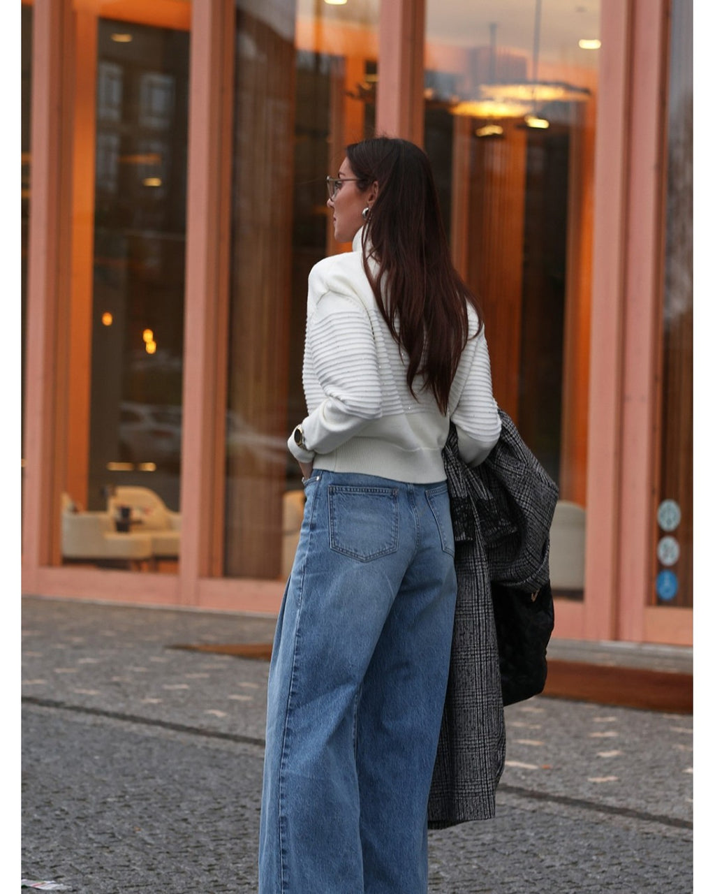Jeans Wide Leg — Scripta | Vista lateral