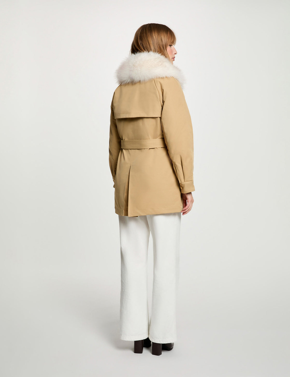 Parka Gola Alta — Morgan | Beige