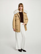 Parka Gola Alta — Morgan | Beige