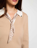 Camisola Gola com Revers — Morgan
