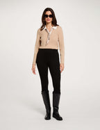 Camisola Gola com Revers — Morgan